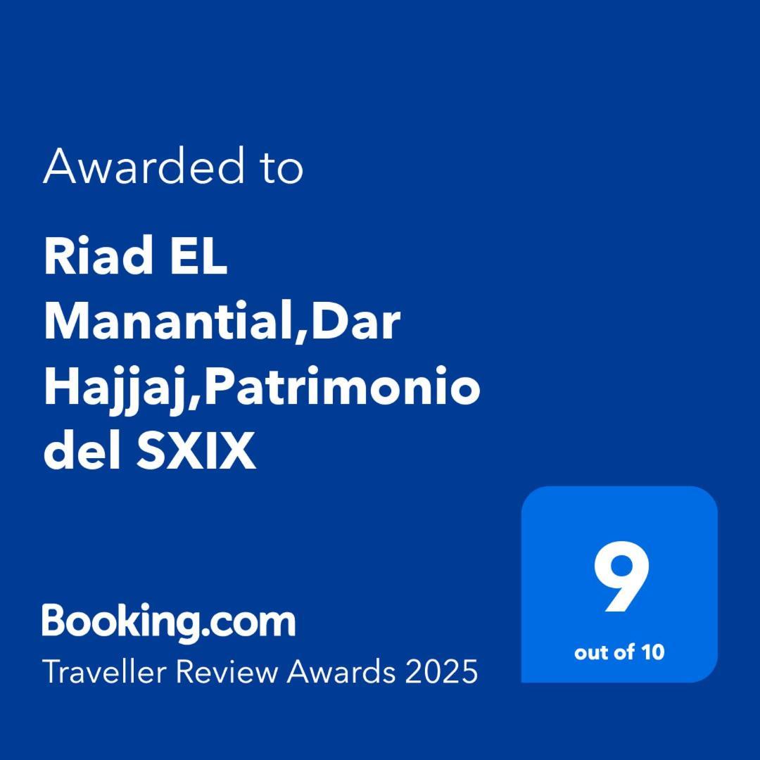 Riad El Manantial,Dar Hajjaj,Patrimonio Del Sxix Tétouan Exteriér fotografie