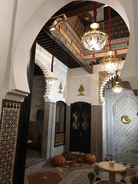 Riad El Manantial,Dar Hajjaj,Patrimonio Del Sxix Tétouan Exteriér fotografie