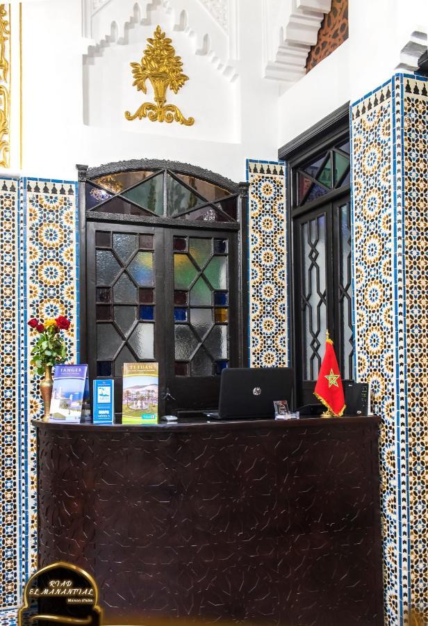 Riad El Manantial,Dar Hajjaj,Patrimonio Del Sxix Tétouan Exteriér fotografie
